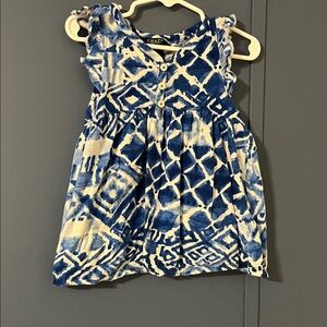 Chaps Blue and White Kids shirt